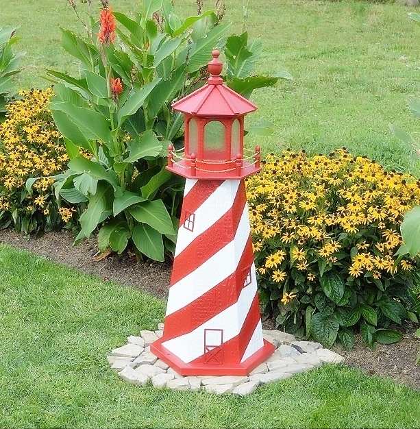 Wooden Lighthouse Replica White Shoal